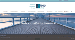 Desktop Screenshot of isepclinic.es